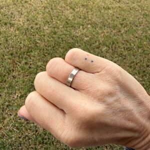 Cartier 18K White Gold Band LOVE Ring – Size 50 (US 5) – Authentic Cartier